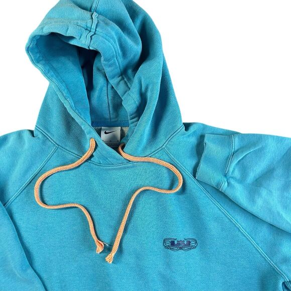 Nike Lebron James Hoodie Men’s Medium Strive For Greatness Blue DQ6129-446 - Picture 1 of 12